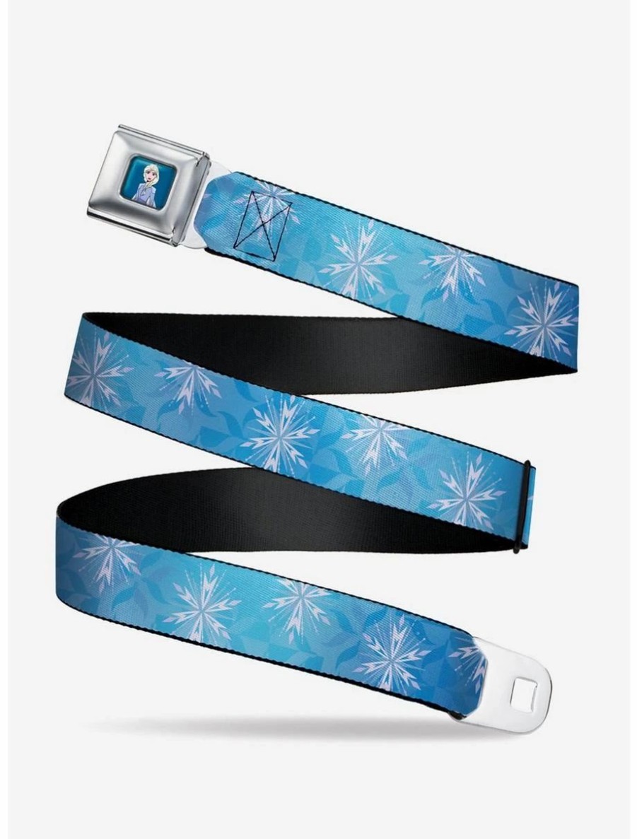 Accessories | * Boxlunch Disney Frozen 2 Elsa Snowflakes Youth Seatbelt Belt