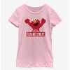 Youth | * Boxlunch Sesame Street Elmo Varsity Sign Youth Girls T-Shirt