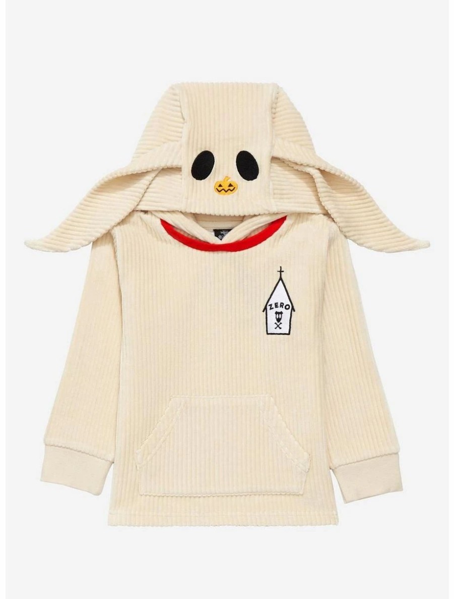 Toddler | * Disney The Nightmare Before Christmas Zero Corduroy Eared Toddler Hoodie Boxlunch Exclusive