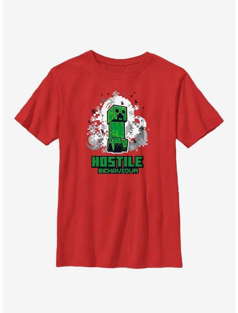 Youth | * Boxlunch Minecraft Creeper Hostile Youth T-Shirt