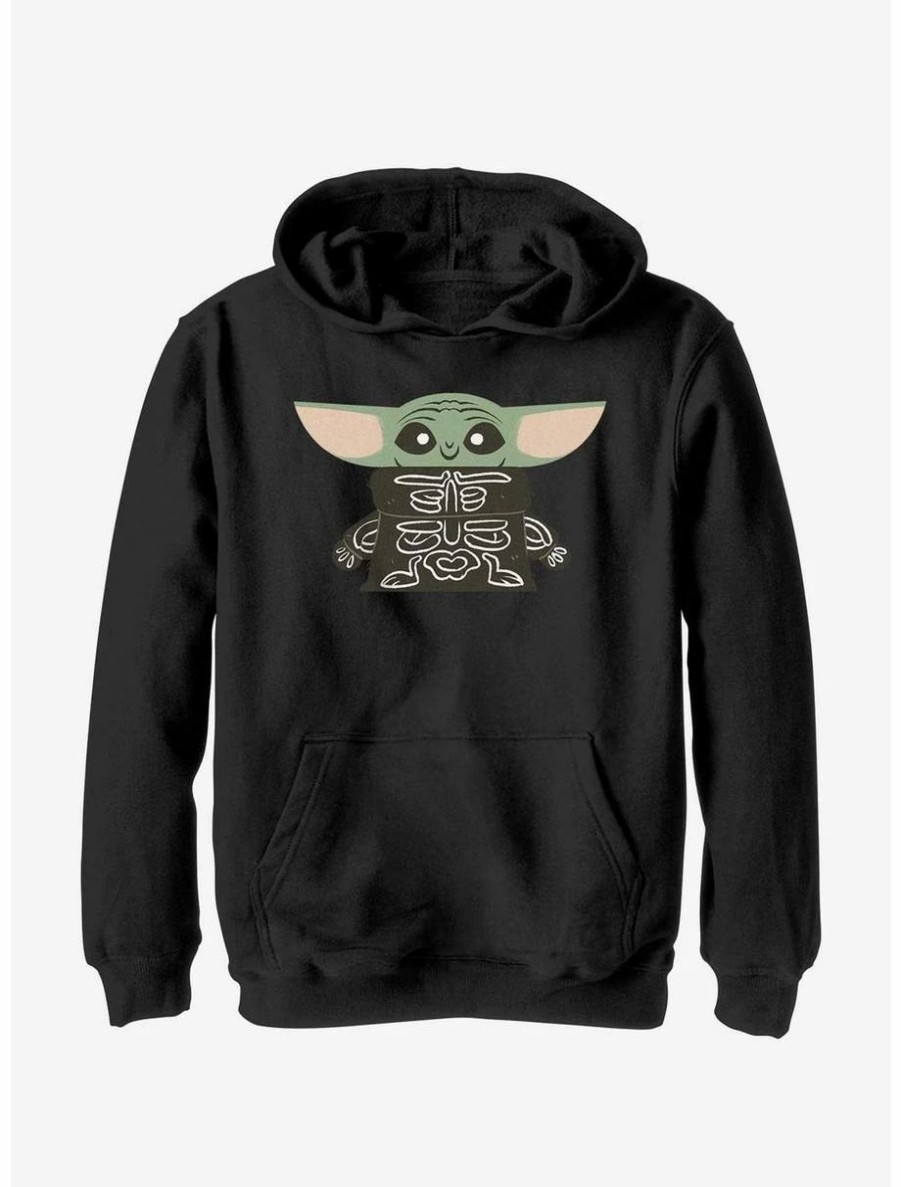 Youth | * Boxlunch Star Wars The Mandalorian The Skeleton Child Youth Hoodie