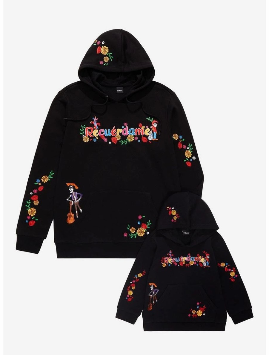 Toddler | * Disney Pixar Coco Hector & Miguel Floral Toddler Hoodie Boxlunch Exclusive