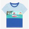 Toddler | * Studio Ghibli Ponyo Sosuke & Ponyo Boat Panel Toddler T-Shirt Boxlunch Exclusive