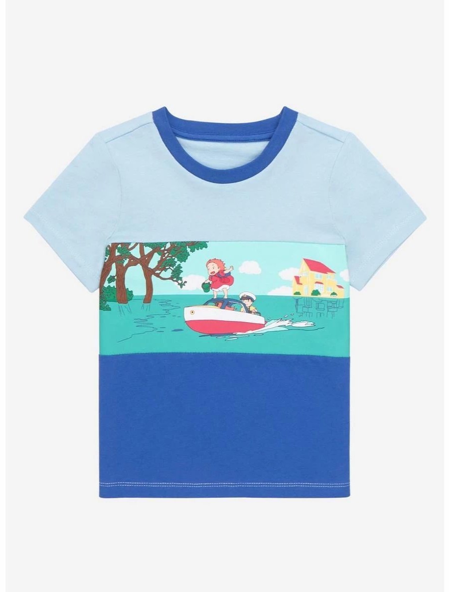 Toddler | * Studio Ghibli Ponyo Sosuke & Ponyo Boat Panel Toddler T-Shirt Boxlunch Exclusive