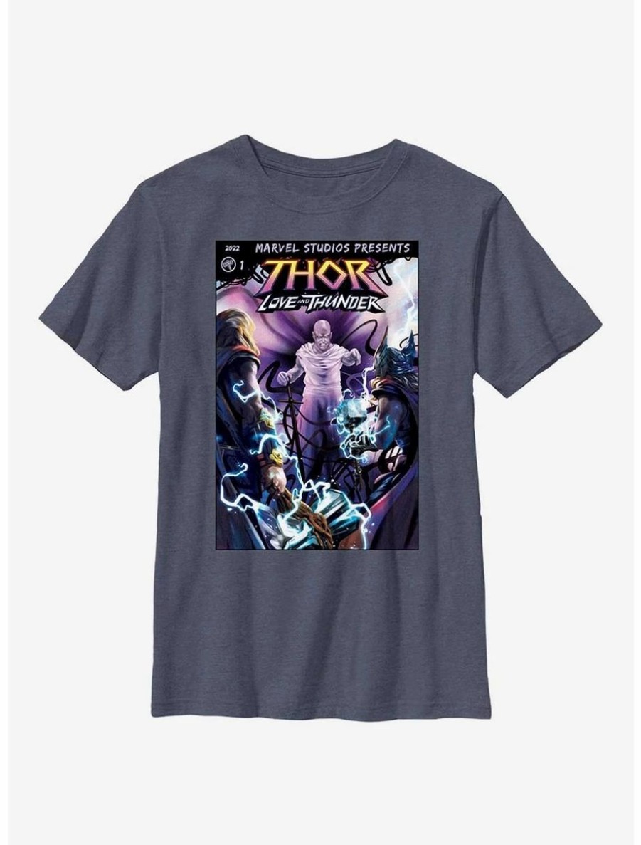 Youth | * Boxlunch Marvel Thor: Love And Thunder Gorr Comic Cover Youth T-Shirt