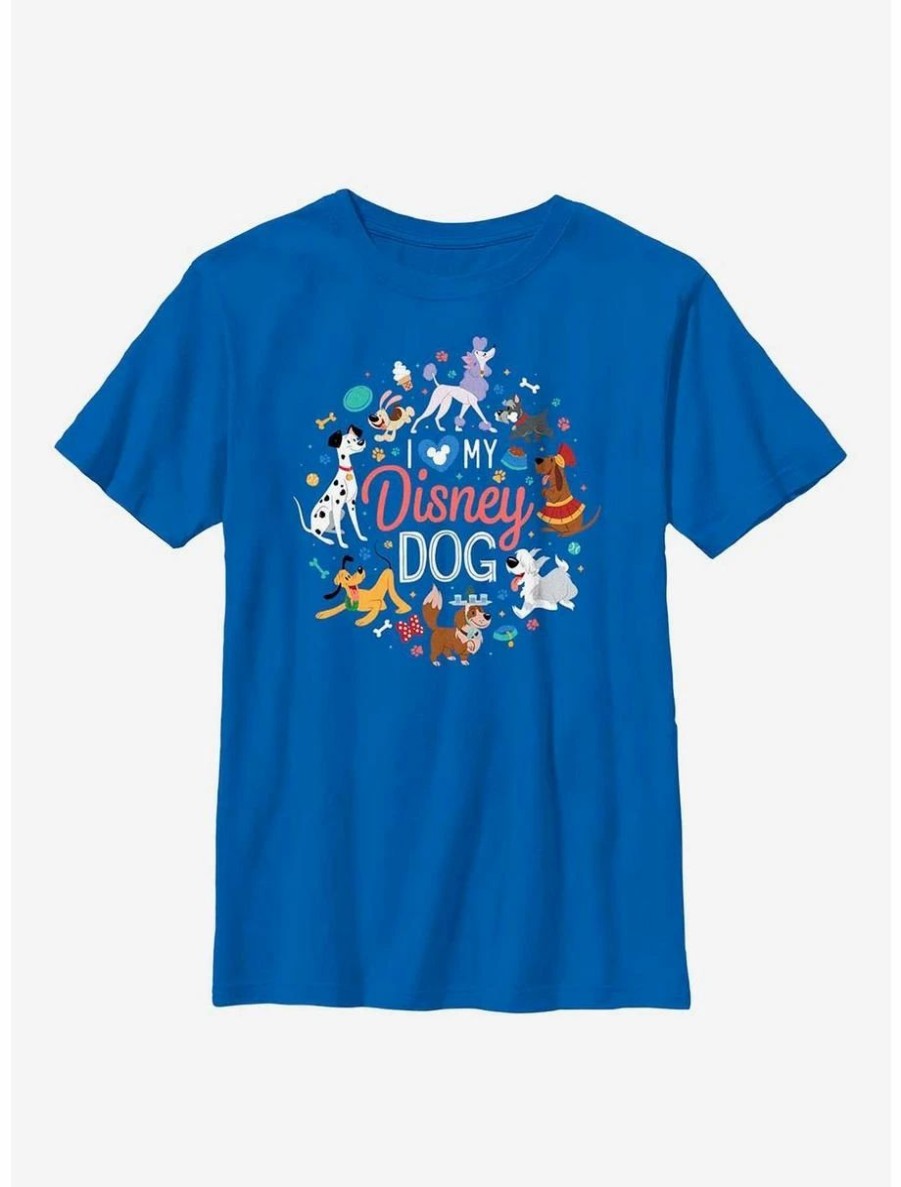 Youth | * Boxlunch Disney Channel I Love Disney Dogs Youth T-Shirt