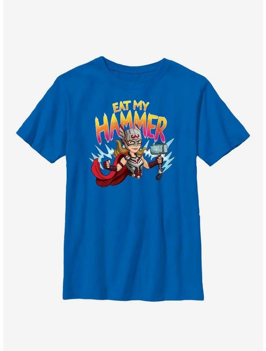 Youth | * Boxlunch Marvel Thor: Love And Thunder Mighty Thor Eat My Hammer Youth T-Shirt