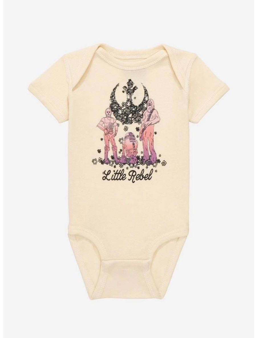 Infant | * Our Universe Star Wars Trio Little Rebel Floral Infant One-Piece Boxlunch Exclusive