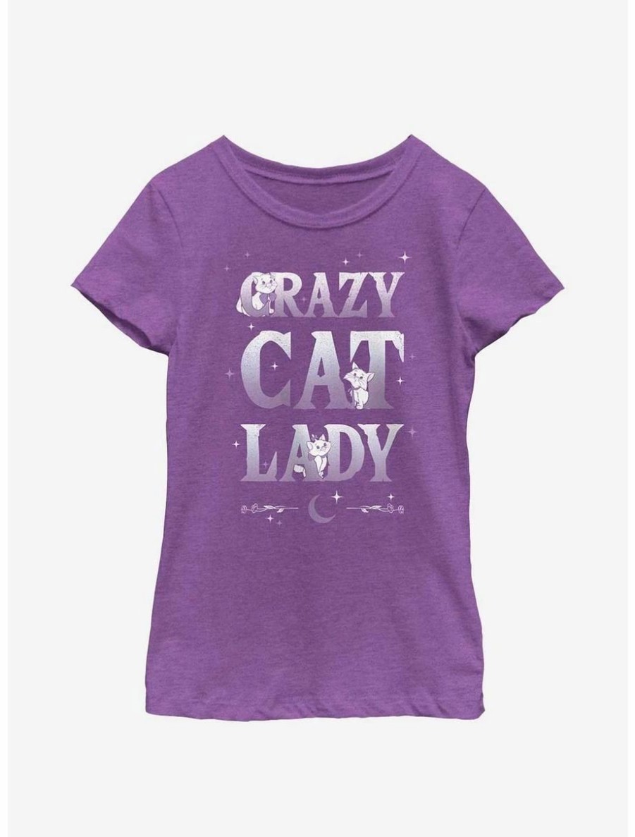 Youth | * Boxlunch Disney The Aristocats Crazy Cat Lady Youth Girls T-Shirt