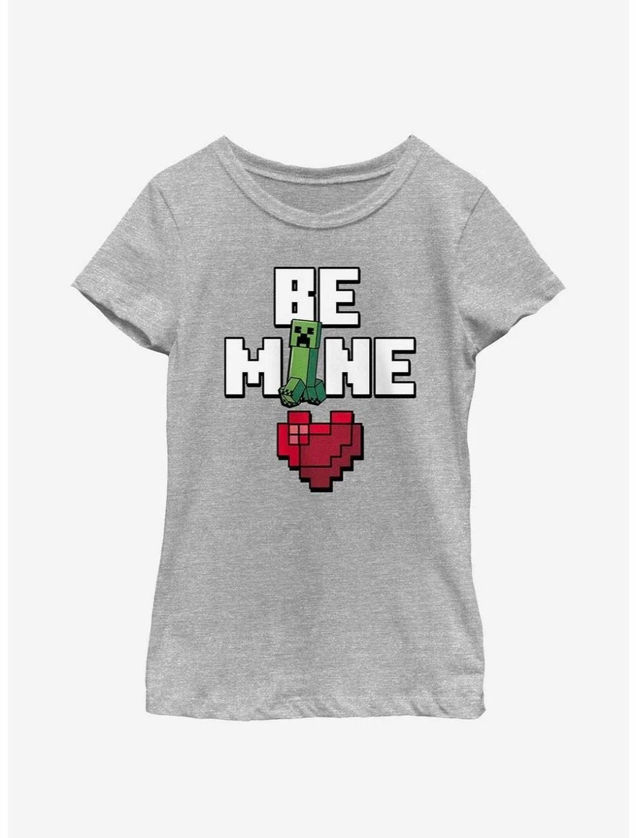 Youth | * Boxlunch Minecraft Be Mine Youth Girls T-Shirt