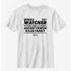 Youth | * Boxlunch Stranger Things Weekly Watcher Youth T-Shirt