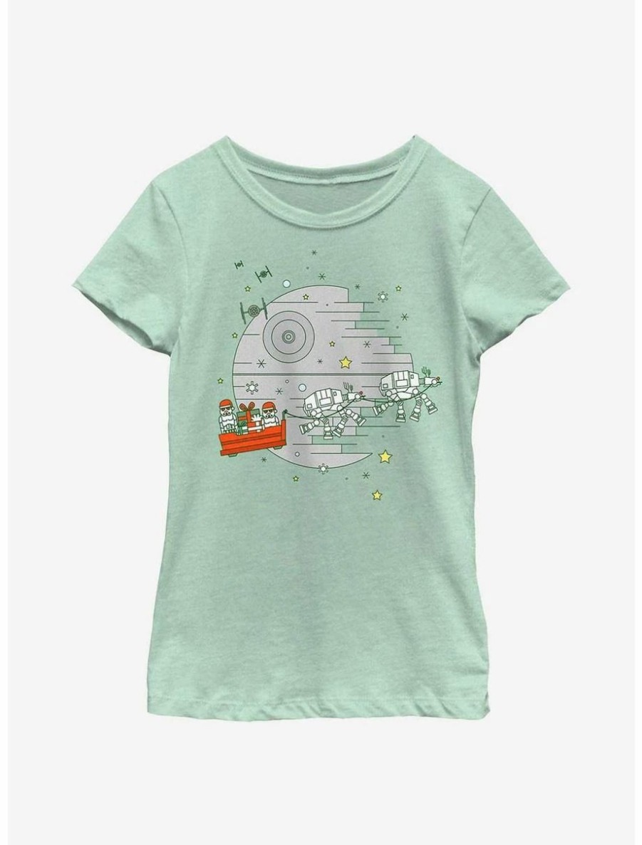 Youth | * Boxlunch Star Wars Christmas Death Star Youth Girls T-Shirt