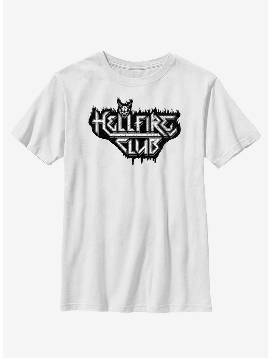 Youth | * Boxlunch Stranger Things Hellfire Club Demon Logo Youth T-Shirt