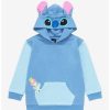 Toddler | * Boxlunch Disney Lilo & Stitch Stitch Color Block Eared Toddler Hoodie