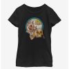 Youth | * Boxlunch Disney Pirates Of The Caribbean: On Stranger Tides Distressed Skulls Youth Girls T-Shirt