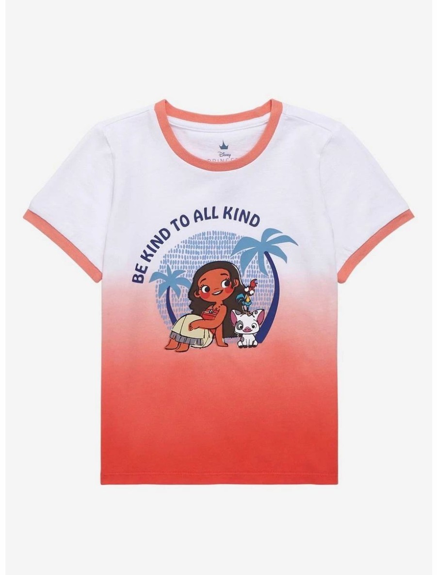 Toddler | * Disney Moana Be Kind To All Kind Toddler Ombre Ringer T-Shirt Boxlunch Exclusive