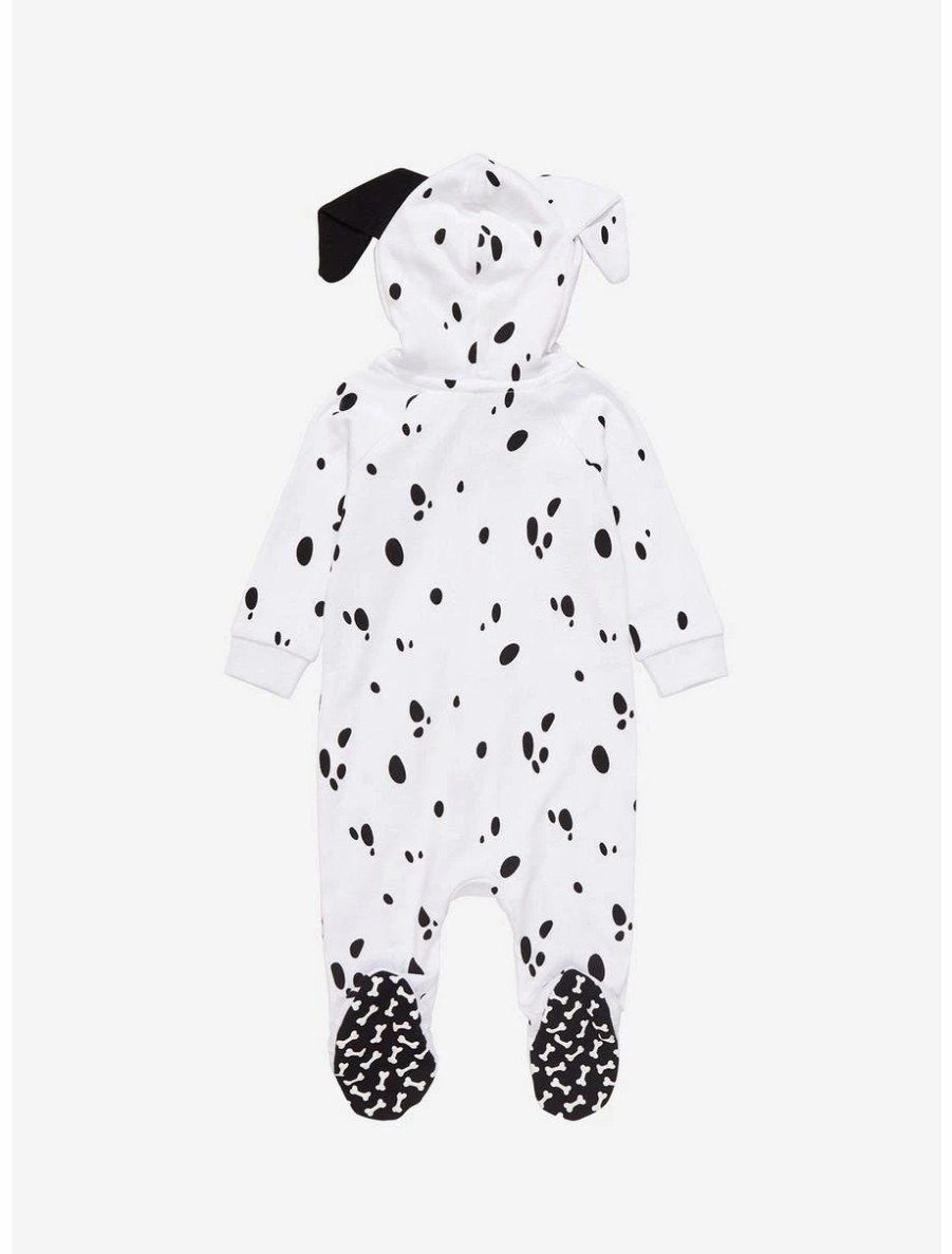 Infant | * Boxlunch Disney 101 Dalmatians Puppy Eared Hood Full-Body Infant One-Piece