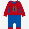 Infant | * Marvel Spider-Man Spidey Outfit Infant One-Piece Boxlunch Exclusive