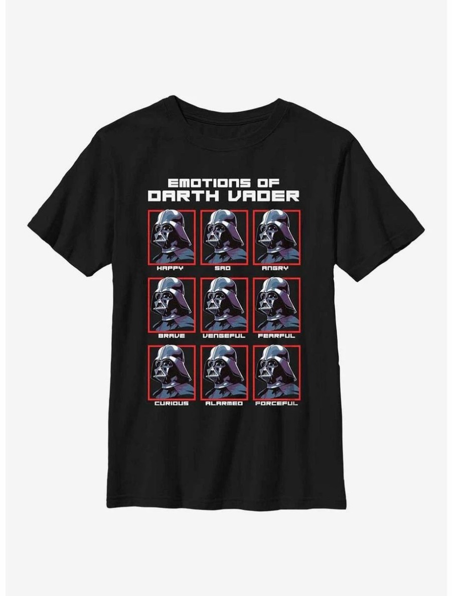 Youth | * Boxlunch Star Wars Darth Vader Emotions Youth T-Shirt