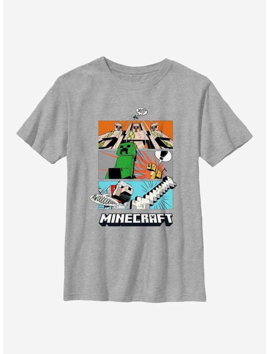 Youth | * Boxlunch Minecraft Forced Panels Youth T-Shirt