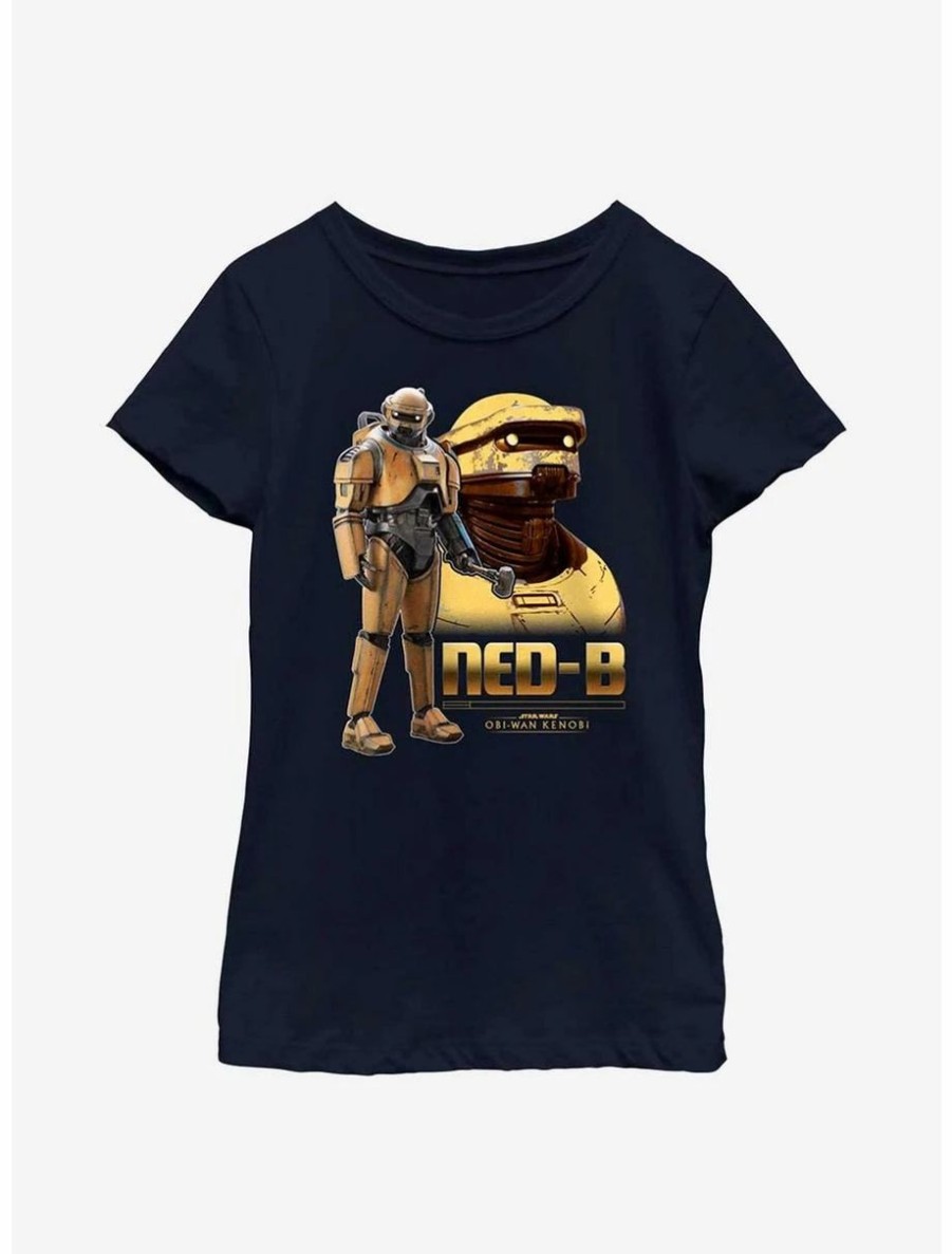 Youth | * Boxlunch Star Wars Obi-Wan Kenobi Ned-B Droid Youth Girl T-Shirt