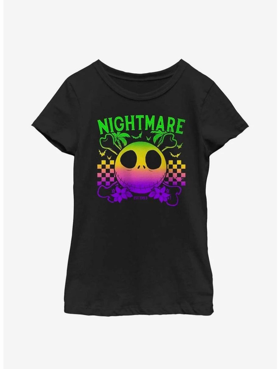 Youth | * Boxlunch Disney The Nightmare Before Christmas Jack Sunset Youth Girls T-Shirt