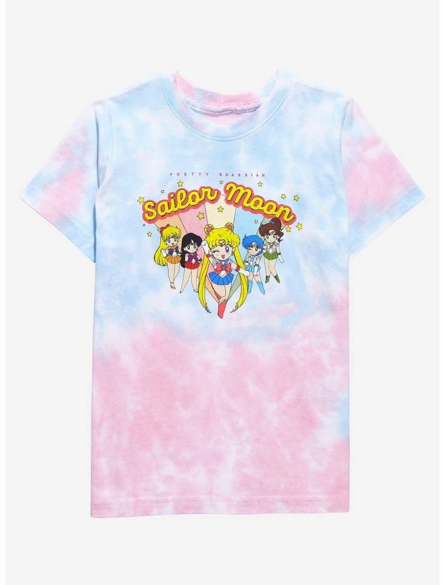 Toddler | * Sailor Moon Chibi Sailor Scouts Group Toddler Tie-Dye T-Shirt Boxlunch Exclusive