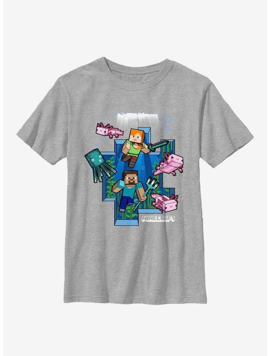 Youth | * Boxlunch Minecraft Under Water Youth T-Shirt