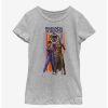 Youth | * Boxlunch Marvel Black Panther: Wakanda Forever Shuri Okoye Banner Youth Girls T-Shirt