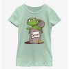 Youth | * Boxlunch Sesame Street Oscar Scram Sign Youth Girls T-Shirt