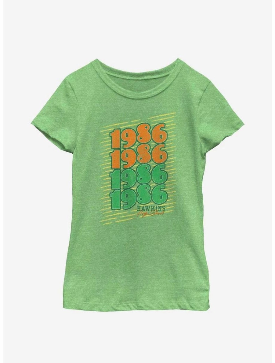 Youth | * Boxlunch Stranger Things 1986 Hawkins High School Youth Girls T-Shirt