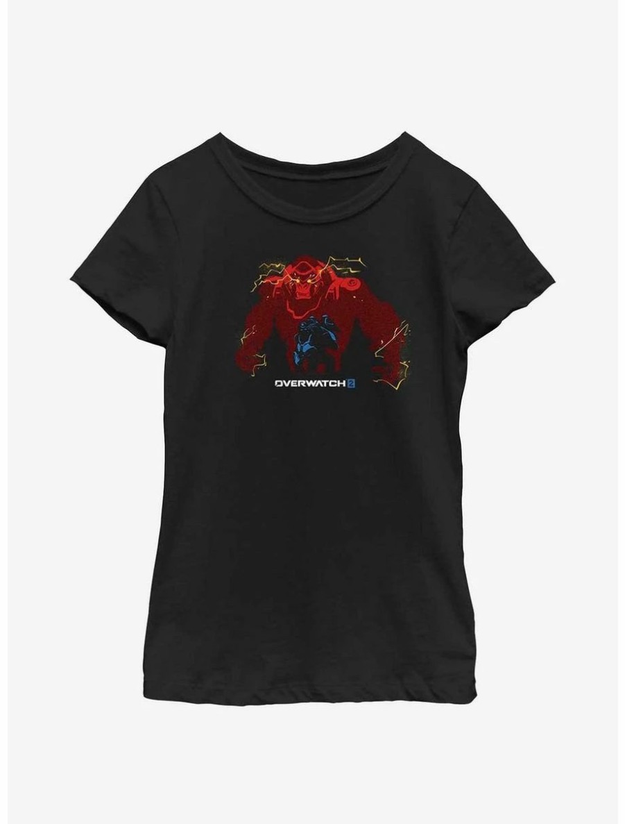 Youth | * Boxlunch Overwatch 2 Winston Gorilla Youth Girls T-Shirt