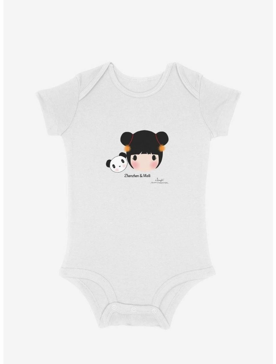 Infant | * Boxlunch Bunnylou Zhenzhen And Meili Infant Bodysuit