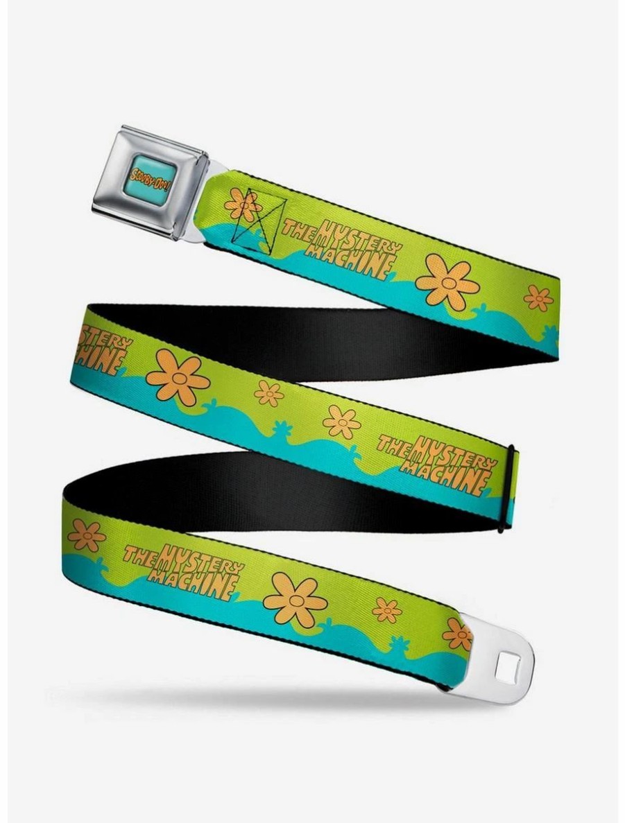 Accessories | * Boxlunch Scooby-Doo The Mystery Machine Paint Job Youth Seatbelt Belt