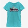 Youth | * Boxlunch Marvel Thor: Love And Thunder Logo Youth Girls T-Shirt