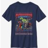 Youth | * Boxlunch Marvel Avengers Assemble Ugly Christmas Youth T-Shirt