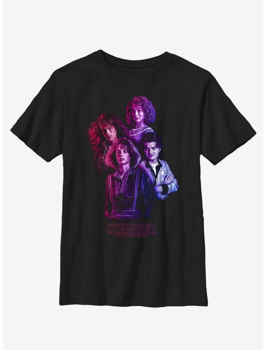 Youth | * Boxlunch Stranger Things Day Gradient Group Youth T-Shirt