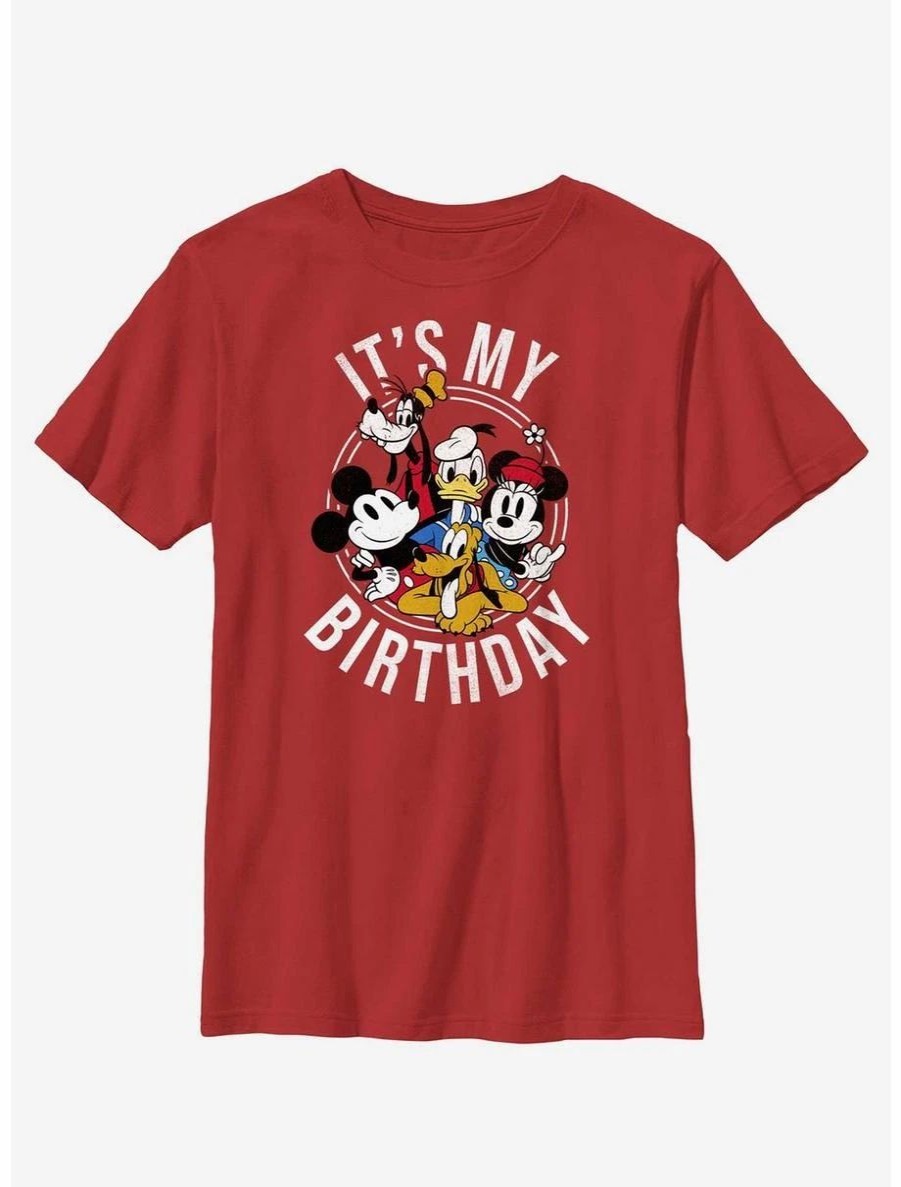 Youth | * Boxlunch Disney Mickey Mouse Mickey And Friends Birthday T-Shirt