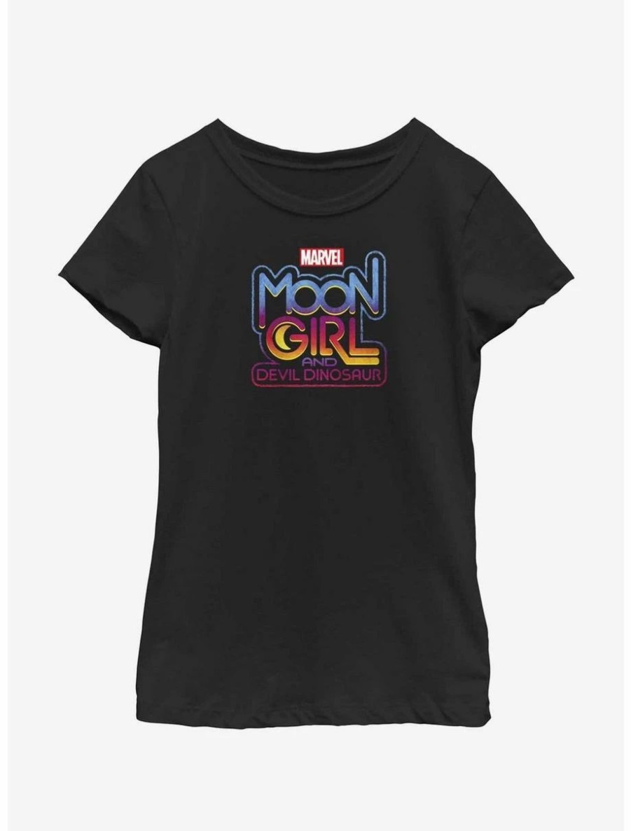 Youth | * Boxlunch Marvel Moon Girl And Devil Dinosaur Moon Girl Logo Youth Girls T-Shirt