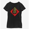 Youth | * Boxlunch Stranger Things Be Vigilant Demogorgon Badge Youth Girls T-Shirt