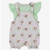 Infant | * Boxlunch Star Wars The Mandalorian Grogu Hearts Infant Ruffled One-Piece Set