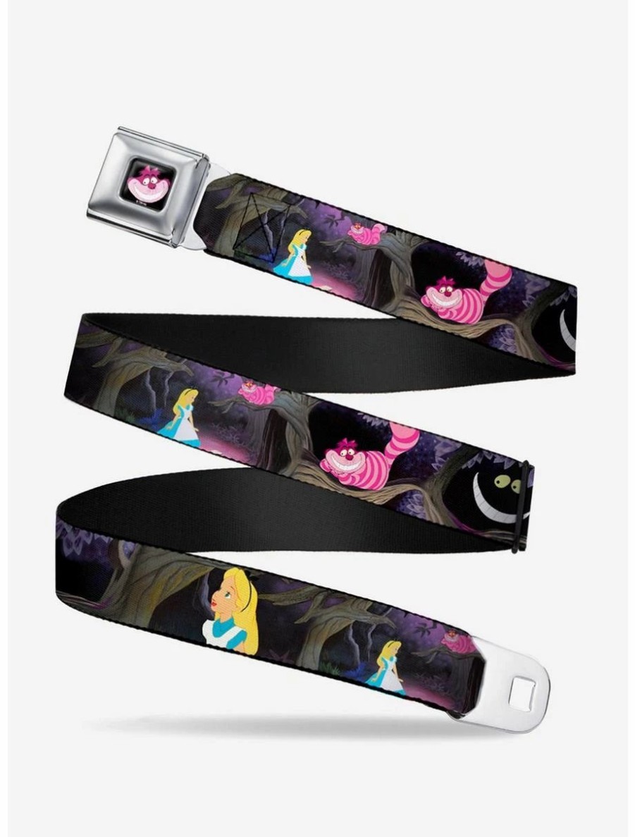 Accessories | * Boxlunch Disney Alice In Wonderland The Cheshire Cat Scenes Youth Seatbelt Belt