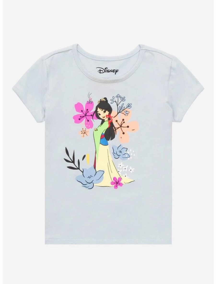 Toddler | * Disney Mulan Floral Sketch Art Toddler T-Shirt Boxlunch Exclusive