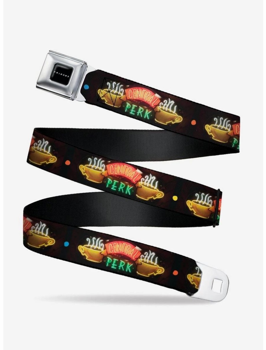 Accessories | * Boxlunch Friends Central Perk Neon Sign Youth Seatbelt Belt