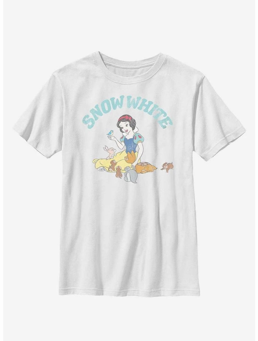 Youth | * Boxlunch Disney Snow White And The Seven Dwarfs Snow White And Woodland Animals Youth T-Shirt