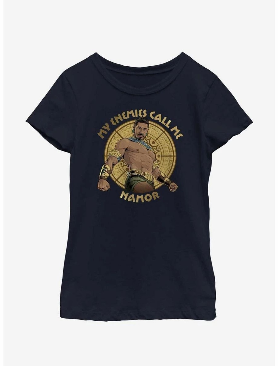 Youth | * Boxlunch Marvel Black Panther: Wakanda Forever Call Me Namor Youth Girls T-Shirt