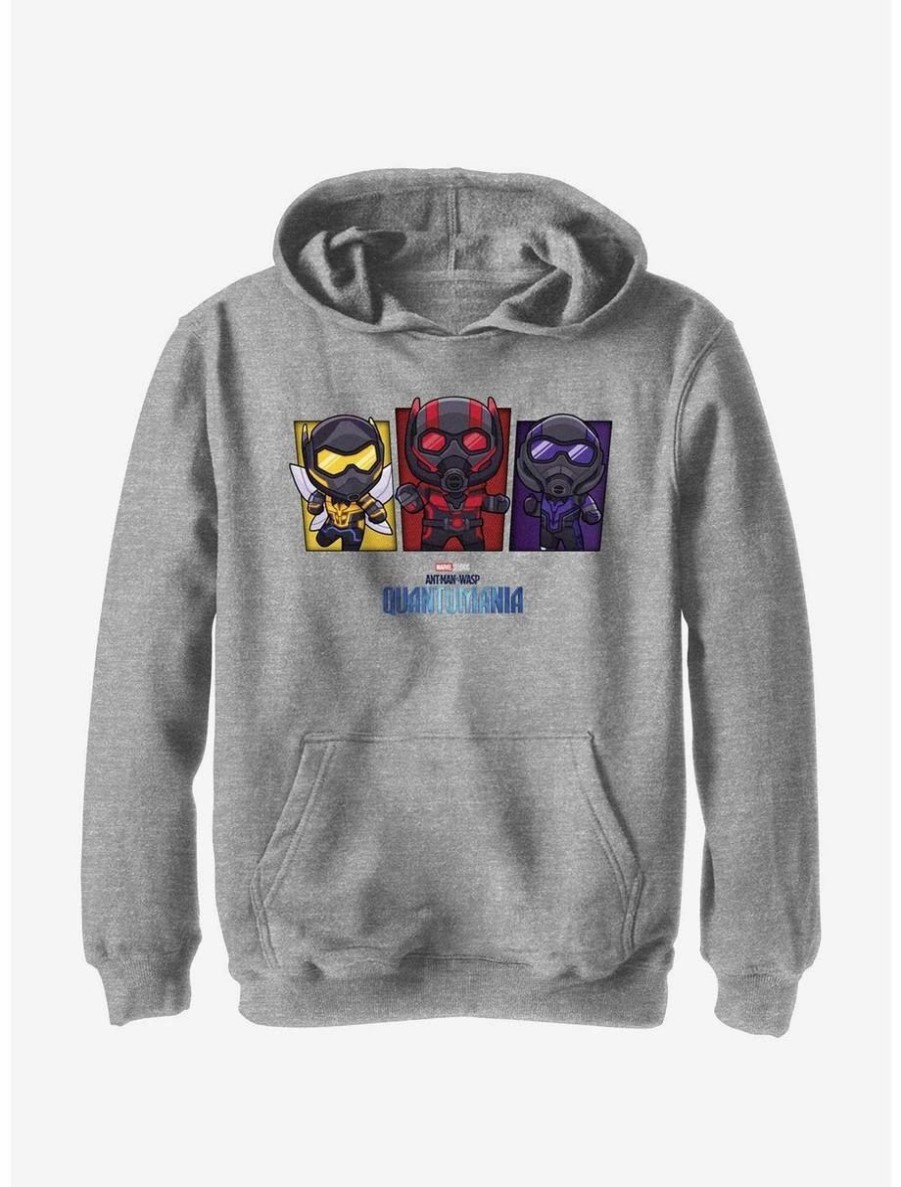 Youth | * Boxlunch Marvel Ant-Man And The Wasp: Quantumania Chibi Heroes Youth Hoodie