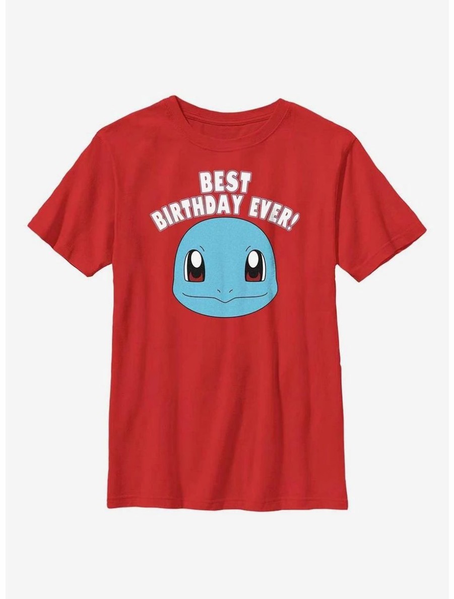 Youth | * Boxlunch Pokemon Squirtle Best Birthday Youth T-Shirt