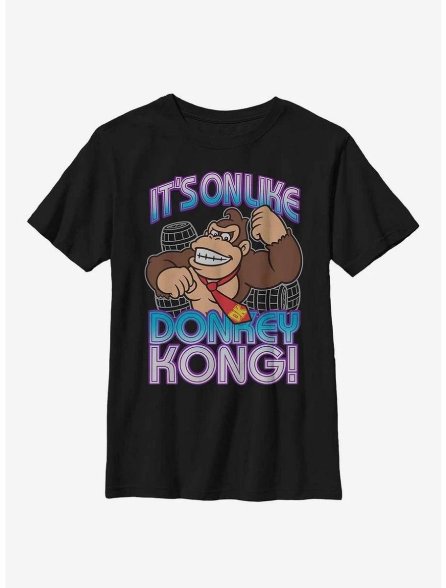 Youth | * Boxlunch Nintendo Donkey Kong It'S On Like Donkey Kong Youth T-Shirt