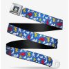 Accessories | * Boxlunch Disney Donald Duck Face Poses Scattered Youth Seatbelt Belt